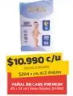 Super Ganga Care+ - pañal bb premium oferta