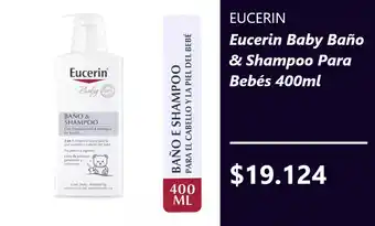 Eucerin baby baño y shampoo para bebés