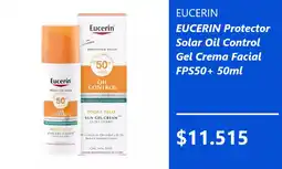 Salcobrand Eucerin Protector Solar Oil Control Gel Crema Facial oferta
