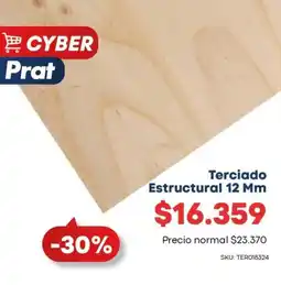 Ferretería Prat Terciado estructural 12 mm oferta
