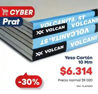Volcanita - yeso carton 10 mm
