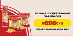 Comercial Castro Lucchetti - fideos oferta