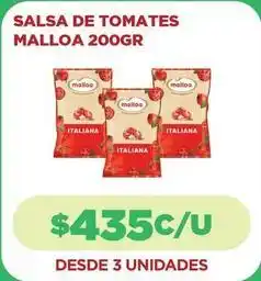 Comercial Castro Malloa - salsa de tomates oferta