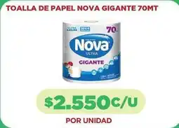 Comercial Castro Nova - toalla de papel gigante oferta
