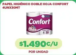 Comercial Castro Confort - papel higiénico hoja 4unx30mt oferta