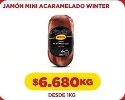 Comercial Castro Winter - jamón mini acaramelado oferta