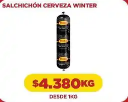 Comercial Castro Winter - salchichon cerveza oferta