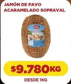 Comercial Castro Sopraval - jamón de pavo acaramelado oferta
