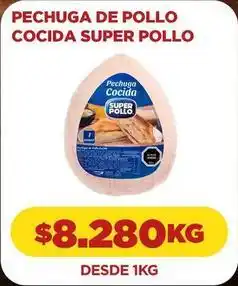 Comercial Castro Pechuga de pollo cocida super pollo oferta