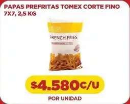 Comercial Castro Papas prefritas corte fino oferta