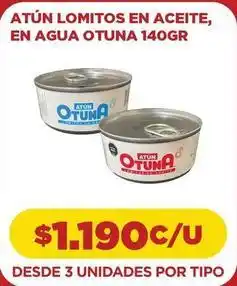 Comercial Castro Atún lomitos en aceite, en agua o tuna oferta