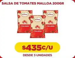 Comercial Castro Malloa - salsa de tomates oferta
