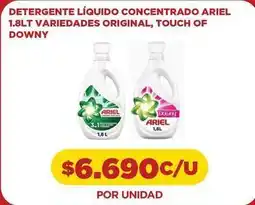Comercial Castro Ariel - detergente líquido concentrado oferta