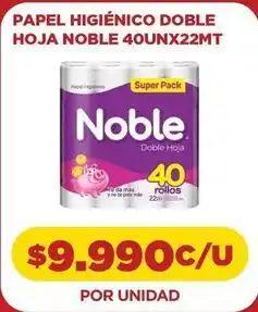 Comercial Castro Noble - papel higienico hoja 40unx22mt oferta
