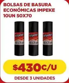 Comercial Castro Impeke - bolsas de basura económicas oferta