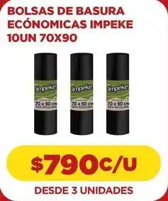 Comercial Castro Impeke - bolsas de basura economicas oferta