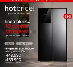 Ripley refrigerador electrolux oferta