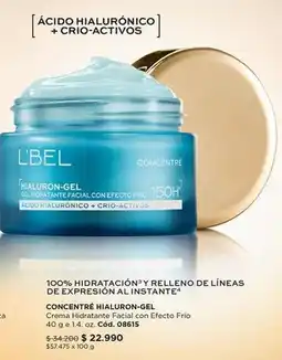 L'Bel Hidratacion y relleno de líneas de expresión al instantes oferta