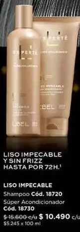 L'Bel Liso impecable shampoo oferta