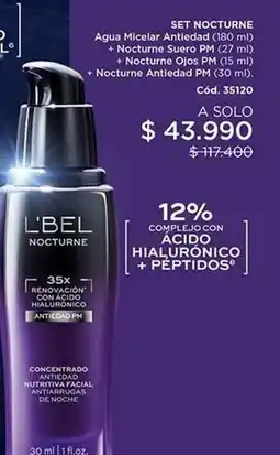 L'Bel Set nocturne oferta