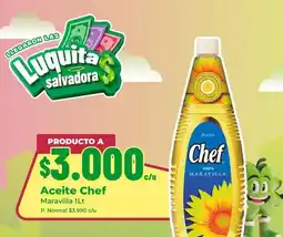 Supermercado El Trébol Chef - aceite oferta
