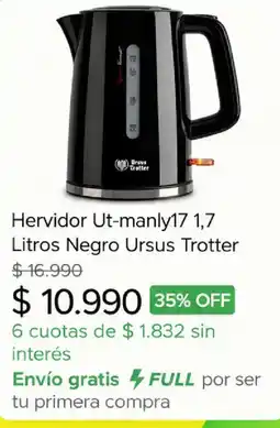 Mercado Libre Hervidor Ut-manly17 oferta