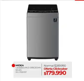 Midea - lavadora mls-095ce04n