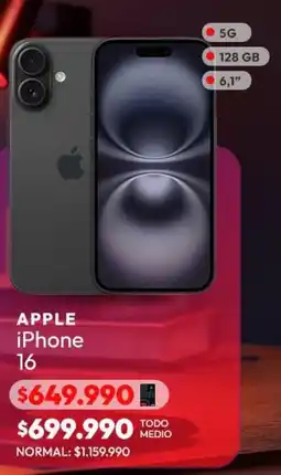 Abc Apple - iphone 16 oferta