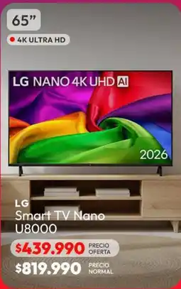 Abc Lg - smart tv nano u80000 oferta