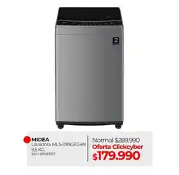 Multicentro Midea - lavadora mls-095ge04n oferta