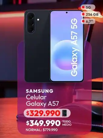 Samsung - celular galaxy a57