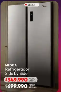 Abc Midea - refrigerador side by side oferta