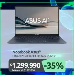 PC Factory Asus - notebook oferta