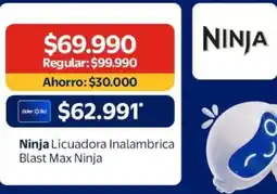 Lider Lider - ninja licuadora inalambrica blast max ninja oferta
