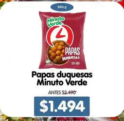 Supermercado Único Minuto verde - papas duquesas oferta