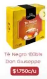 Supermercados Romanini Té negro 100bls oferta