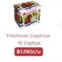 Supermercados Romanini Copihue - fósforos copidue 10 cajitas oferta