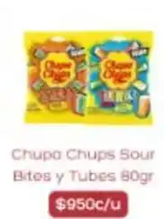 Supermercados Romanini Chupa chups sour bites y tubes oferta