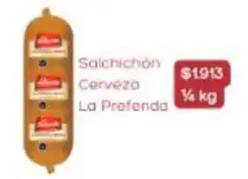 La preferida - salchichón cerveza