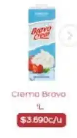 Supermercados Romanini Bravo - crema oferta