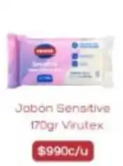 Supermercados Romanini Virutex - jabón sensitive oferta