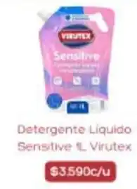 Supermercados Romanini Virutex - detergente liquido sensitive oferta
