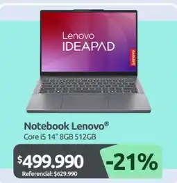 PC Factory Lenovo - notebook oferta