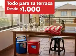 Super Bodega a Cuenta Todo para tu terraza oferta