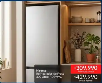 Hisense - refrigerador no frost