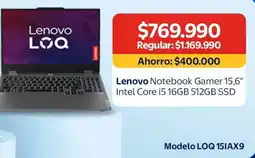 Lider Lenovo - notebook gamer 15,6 intel core i5 16gb 512gb ssd oferta
