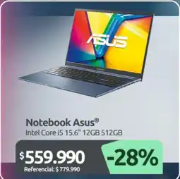 PC Factory Asus - notebook oferta