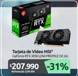 PC Factory Msi - tarjeta de video msi oferta