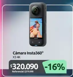PC Factory Camara insta360 oferta