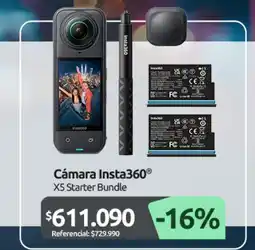 PC Factory Camara insta360 x5 starter bundle oferta